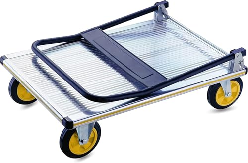 Carretilla Plataforma Plegable de Aleación de Aluminio 74x48cm miniatura 5