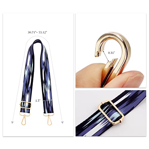 Image of TANOSII Wide Purse Strap Adjustable Replacement Shoulder Crossbody Strap Handbag Strap