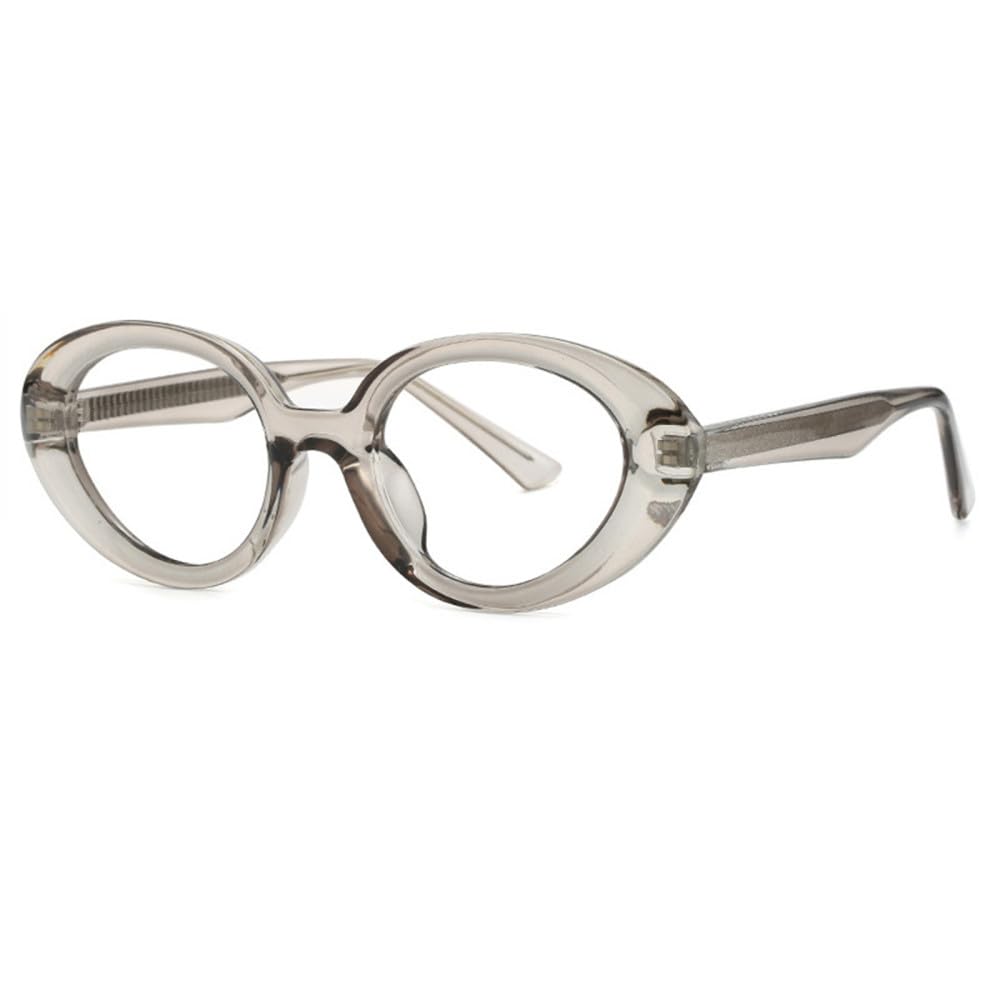 Occhiali da Sole ovali Punk Donna Uomo Occhiali da Sole Color Caramello tonalità Femminili Occhiali UV400