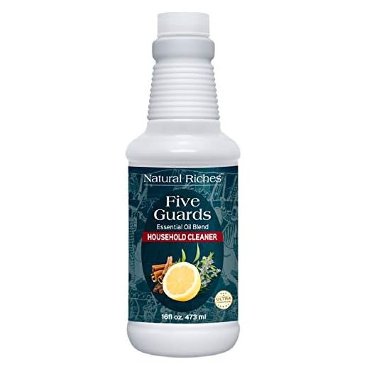 Natural Riches Household Cleaner Concentrate Five Guards from The Tales of French Thieves Essential oil blend household cleaner - 16 fl oz
