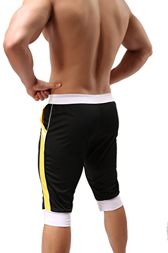 Onefit Men's Capri Pants Sports Pants Black Medium #TOP4