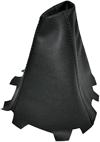 AERZETIX - C57829 - Funda para palanca de cambios - compatible con Hyundai i30 I de 2007 a 2012 - color: negro - en piel sintética