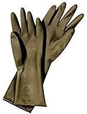 Matador Latex-Friseurhandschuhe zur Mehrfachverwendung, 1 Paar, Größe 6,5 18 cm Handumfang