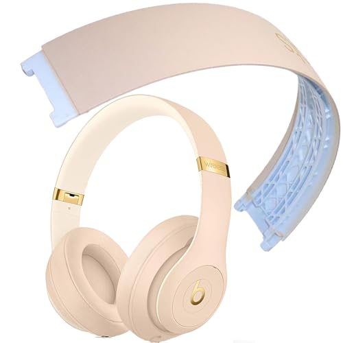 Studio 3 Headband Replacement Parts Accessories Studio3 Arch Head Band Cover Pad Repair Kit Compatible with Beats Studio 3 Wireless Top Headband. (Desert Sand)