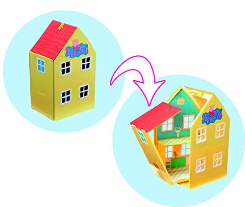 Peppa Pig Haus-Spielset. Peppa Pig Haus-Spielset.