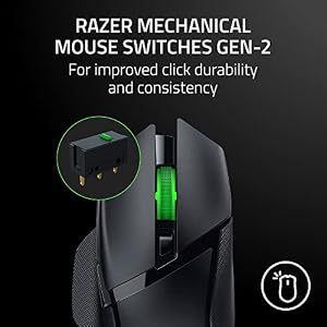 Razer Basilisk V3 X HyperSpeed Customizable Wireless Gaming Mouse, Black — photo 6 of 6