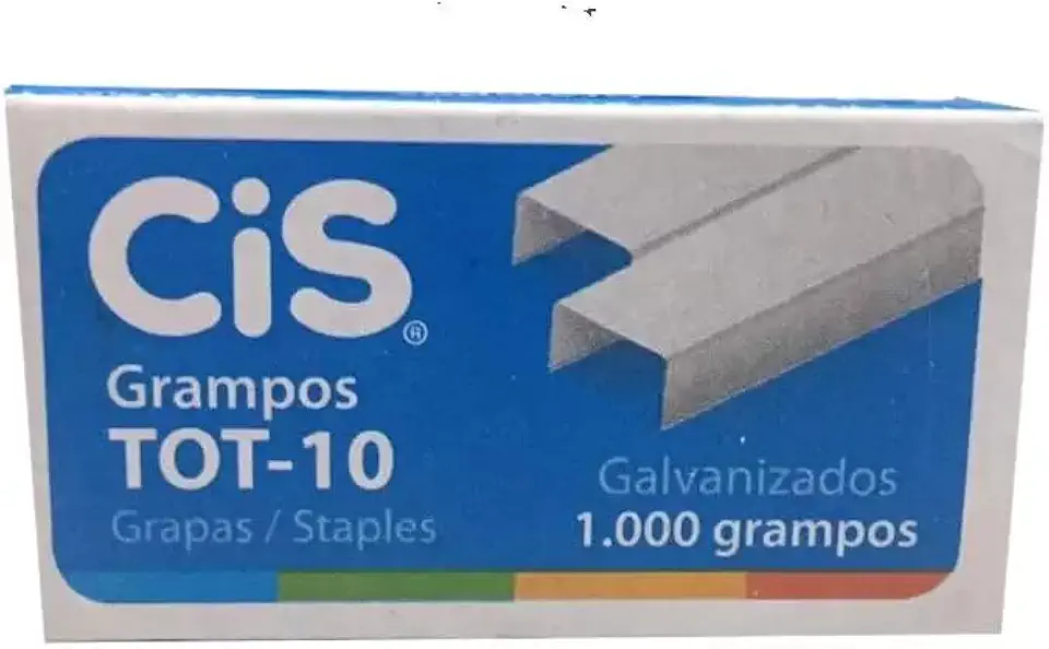 GRAMPO TOT-10 CAIXA COM 1000 UNIDADES - CIS