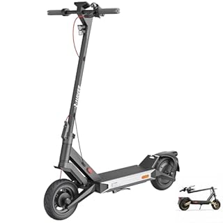 Trottinette Électrique NAVEE ST3 Pro - 75km Autonomie, 25km/h Max, 120kg Capacité, Éclairage Ambiance, Système Antidérapant TCS, Verrouillage Bluetooth, Pneus 10" Auto-obturants (IPX5) Pliable- Noir