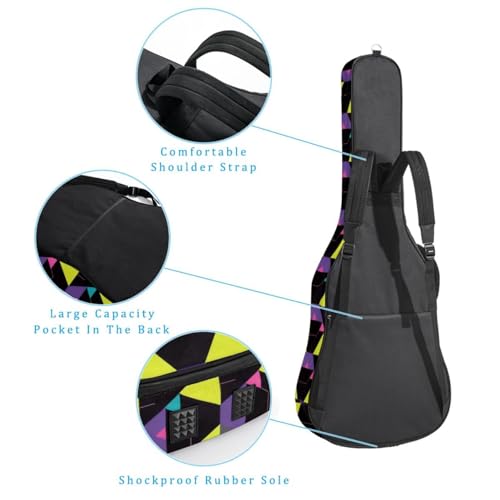 Housse universelle pour guitare acoustique 101,6 cm imperméable multicolore - 3