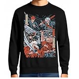 the Fan Tee Sudadera Adulto Sin Capucha de Hombre Dibujos Animados Varias DA Manga, Gamer, Friki, Cultura Japonesa 128 4XL