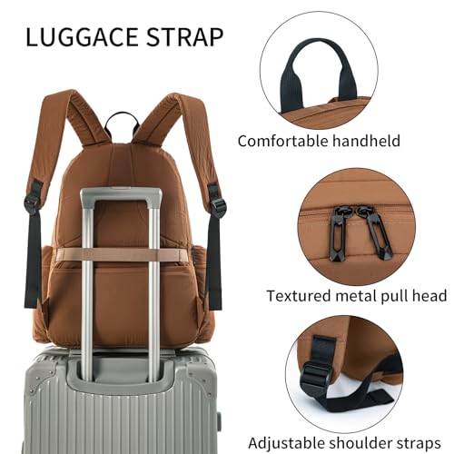 Lightweight Travel Backpack, 17inch Laptop Backpack Waterproof Large Capacity Daypack with Multiple Pockets, Laptop Compartment for Commuting/School/Outdoor Activities3