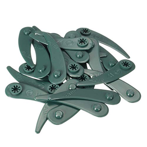 25Pcs Plastic Strimmer Replacement Lawn Mower Blade Grass Strimmer Blades for Bosch Art 23-18 LI Grass Trimmer Lawn Mower Parts