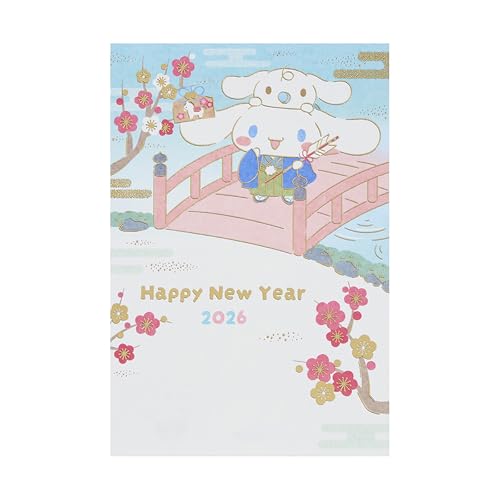 サンリオ(SANRIO) 年賀 ポストカード 2026年 シナモロール初詣 JNP 10-6 245232