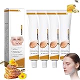 Bienengift Anti-Falten Creme mit Hyaluron – Natürliche Botox-Alternative für Gesicht & Hals,...