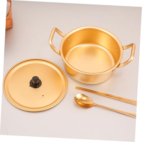 Pot de cuisson aluminium anti-brûlure à poignées doubles