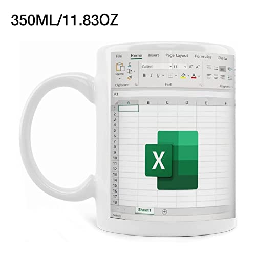 エクセルコーヒーマグ - Creative Accountant 時給カップ |