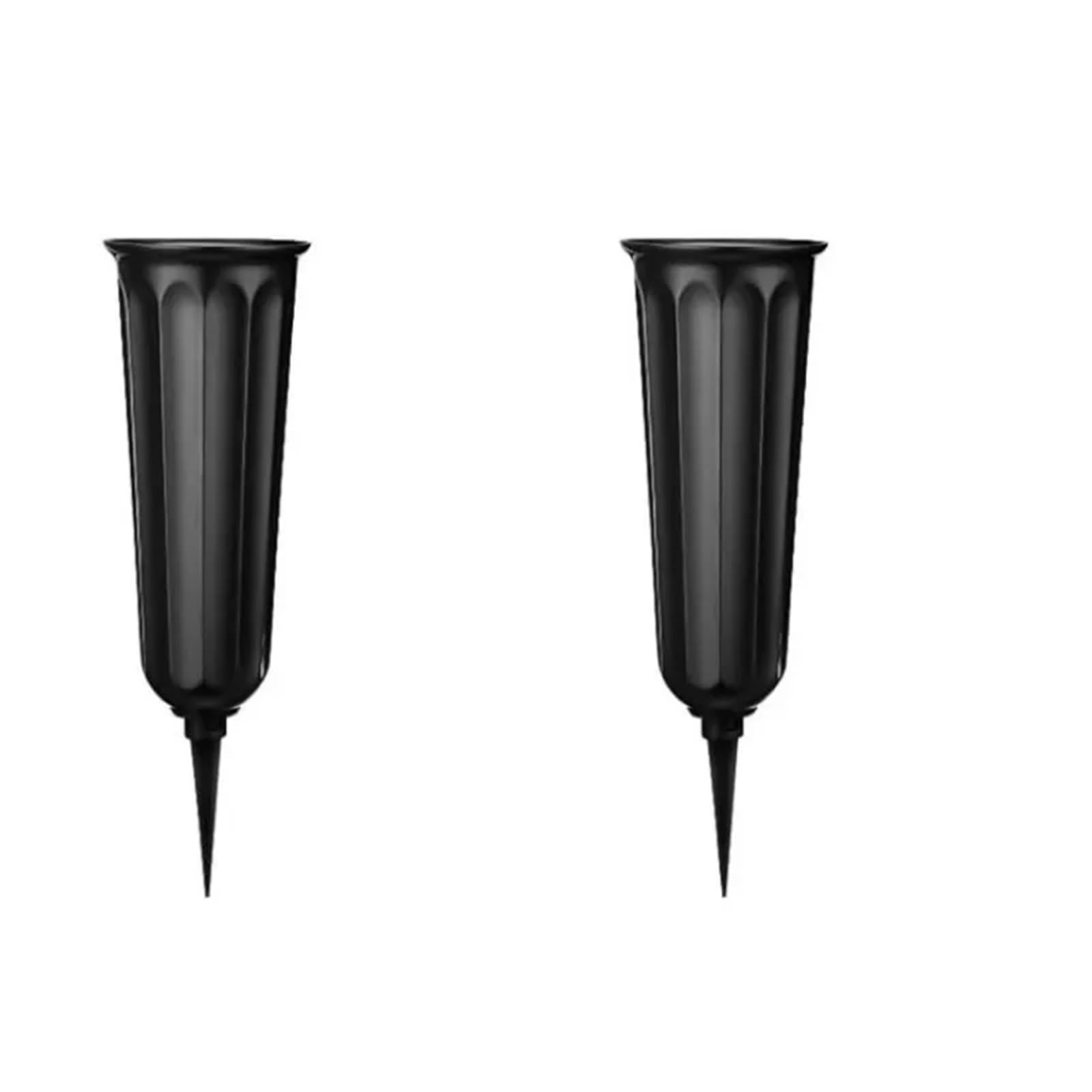 Grave Vase With Spikes Plastic Floral Holder Artificial Fresh Flowers Memorial Cemetery Decoration In Ground For mourning