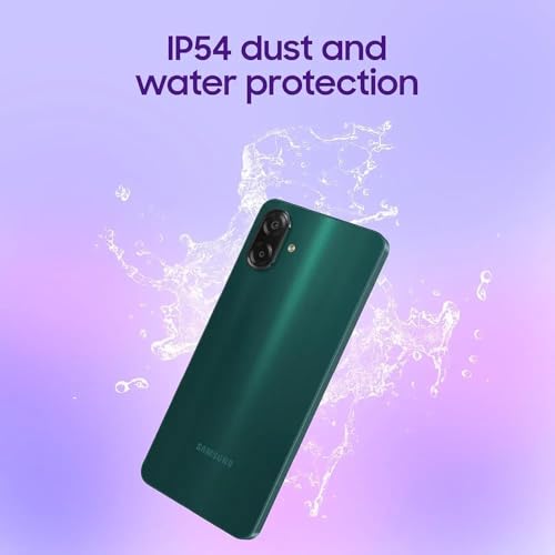 Image of Samsung Galaxy A07 LTE (Green, 4GB RAM, 64GB Storage) | 50MP Dual Camera | 6.7 Inch HD+ Display | 90Hz Refresh Rate | MediaTek Helio G99 (6nm) | IP54 | 6 Gen OS Upgrade and Security Update