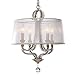 Garland 4 Light Distressed Twilight Crystal Bead Mini Chandelier