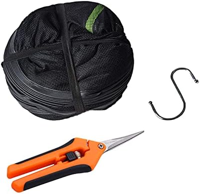 Maxasy Herb Drying Rack 6 Tier 2ft Black Mesh Hanging Dry Dryer Net with Pruning Shear for Hydroponics Plants Buds Weed 4 Maxasy Herb Drying Rack 6 Tier 2ft Black Mesh Hanging Dry Dryer Net with Pruning Shear for Hydroponics Plants Buds Weed