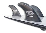 SurfCo - Pro Teck 4.25' Performance Fin Thruster Set for FCS (Set of 3)