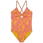 Roxy Girls One-Piece Swimsuit with UPF 50+ Sun Protection, Quick Drying Bathing Suit