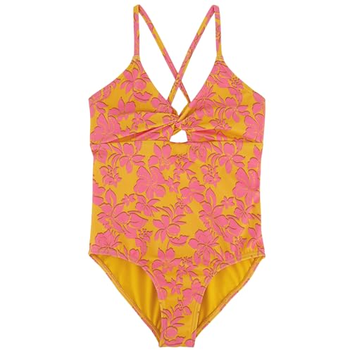 Roxy-Girls-One-Piece-Swimsuit-with-UPF-50-Sun-Protection-Quick-Drying-Bathing-Suit Roxy Girls One-Piece Swimsuit with UPF 50+ Sun Protection, Quick Drying Bathing Suit - Image 1