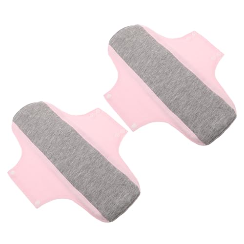 Operitacx Toallas Sanitarias Reutilizables Posparto 2 Piezas, Compresas de Algodón Ultradelgadas, Lavables y Resistentes a Fugas, Protección para Incontinencia Urinaria y Uso Diario en Casa