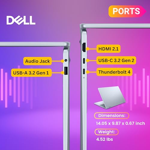 Image of Dell 16 Plus 2-in-1 Laptop, 16 inch 1920 x 1200 Touchscreen, Core Ultra 5 226V(>i7-1355U), AI Ready, Copilot PC, Backlit Keyboard, 1080p Webcam, Wi-Fi 7, Windows 11 Home, Ice Blue(16GB DDR5 RAM | 1TB SSD)