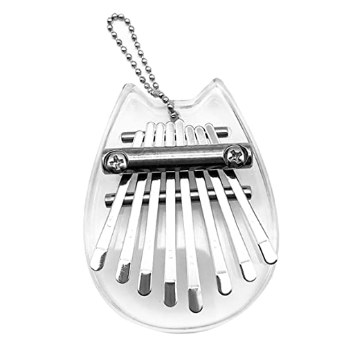 Mini Kalimba Mini Piano Pouce 8 clés Kalimba Doigt Piano Piano Acrylique Cristal Kalimba Piano Chinchilla Forme… - Les Beatles, Paul McCartney, John Lennon, RIngo Starr, George Harrison Mini Kalimba Mini Piano Pouce 8 clés Kalimba Doigt Piano Piano Acrylique Cristal Kalimba Piano Chinchilla Forme…