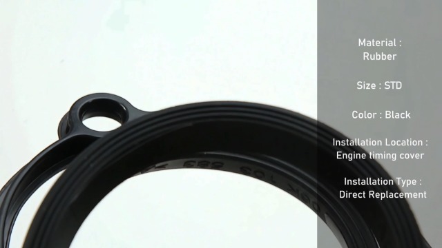 Image of Timing Chain Cover Gasket 06L103483A 06L103583A Replacement for VW Golf Passat Tiguan Polo Scirocco Touran Arteon Audi A4 A5 TT Q3 Q5 Q7 Porsche Macan 95B Skoda Seat 95810348300