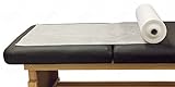Skin Act® White Disposable Non-Woven Bed Cover Roll Perforated (23.62' Wide X 354 Feet Long) Massage Table Sheets Wax Facial Chair