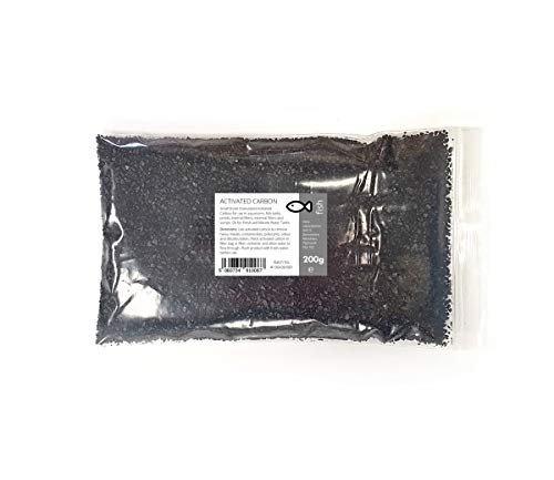 Intralabs AC Filtro de Agua Activado, Carbono de Piedra pequeña Ultra poroso, Negro, 200 g