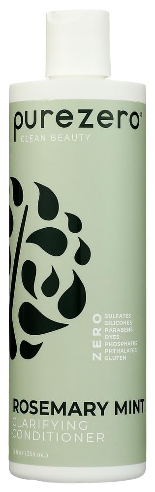Purezero Rosemary Mint Clarifying Conditioner, 12 Fz
