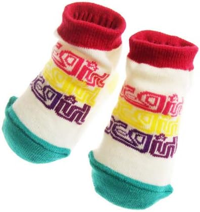 Amazon Co Jp X Girl Stages エックスガールステージス F 7 10cm カラフルロゴベビーソックス シロ 返品 交換不可商品 F 7 10cm 01 シロ 服 ファッション小物