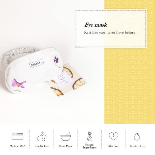 Lizush Luxury Spa Gift Basket And Self Care Gifts For Women With Grapefruit Soap Bar, Facial Mask, Lip Balm, Eye Mask, Soap Saver, Shower Steamer - You Got This - 6 Piece Set #TOP3