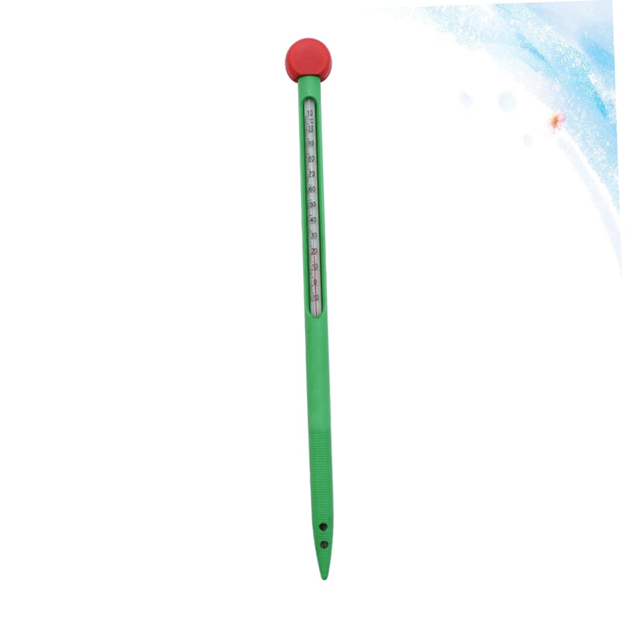 YARNOW 3pezzi Termometro Per Terreno Portatile Con Termometro Canna in Per Giardinaggio e Monitoraggio Del Compost Strumento Pratico Per Misurare La Temperatura Del Suolo