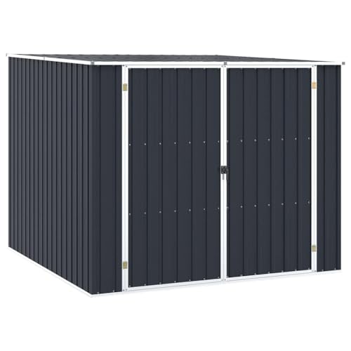 vidaXL Gerätehaus ohne Boden Doppeltür Schrägdach Geräteschuppen Schuppen Gartenhaus...