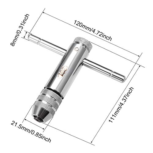 Clé à cliquet ajustable pour robinet de robinet M5-M12 uxcell - 3