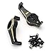 Treal Brass Caster Blocks Protal Drive Kingpin Bushings Blackening for Traxxas TRX-4