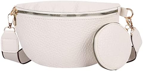 Huiguli Halbmond Umhängetasche Damen - Cord Schultertasche Verstellbar