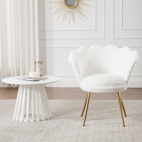 Luxury Faux Fur Accent Chair