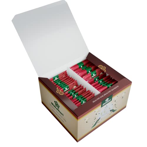 Image of Makaibari Biodegradable Organic Fuso Pyramid Tea Bag English Breakfast | Usda Certified Premium Tea | Anti-Oxidants, Immunity Booster Chai | 100% Organic | 50 Tea Bags - 100 Gm