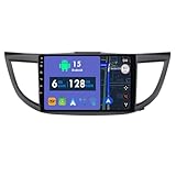 RoverOne Autoradio GPS pour Honda CR V CRV 2012 2013 2014 2015 2016 Carplay Android Autoradio stéréo Bluetooth Navigation par satellite