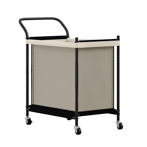 Laundry Hamper with Wheels,Laundry Basket...