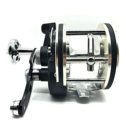 MEGA Fishing Norwegen Ultra Vollmetall Multirolle 8000er - Meeres Trolling Rolle/Angelrolle/Meeresrolle – Bild 4