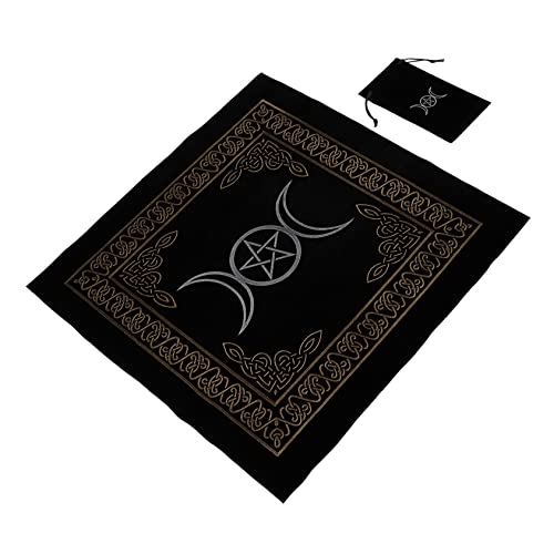 PRETYZOOM Mantel De Tarot Lavable - Paño De Adivinación, Tapete
