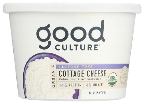 Good Culture Organic Cottage Cheese Lactose Free, 15 Oz