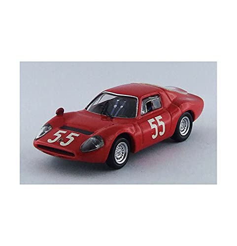  ABARTH OT 1300 N.55 14th 1000 KM MONZA 1966 FISCHHABER-FURTMAYR-BAGHETTI Best Model Auto Competizione modello modellino die cast