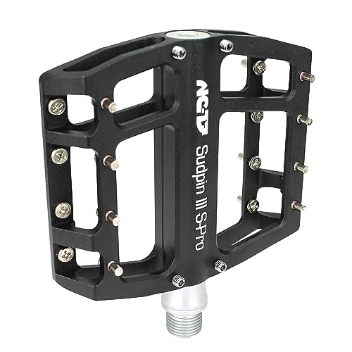 NC-17 Sudpin III S-Pro Aluminium Platform Pedals, Black, standard size